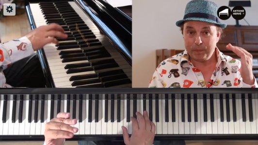 GET LUCKY - Pop Piano Lesson|GET LUCKY - Cours de Piano Pop