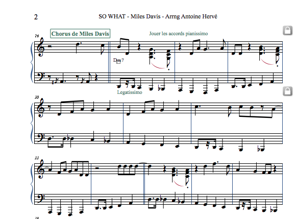 SO WHAT - Cours de Piano par Antoine Hervé