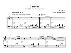 CARAVAN - Piano Lesson by Antoine Herve|CARAVAN - Cours de Piano par Antoine Hervé
