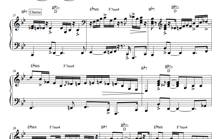 MERCY, MERCY, MERCY - Cours de Piano par Antoine Hervé