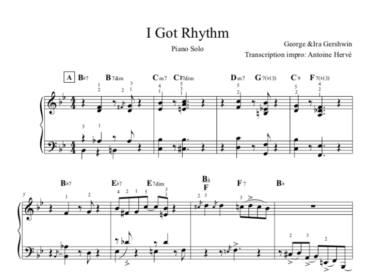 Niveau intermédiaire / Intermediate Level