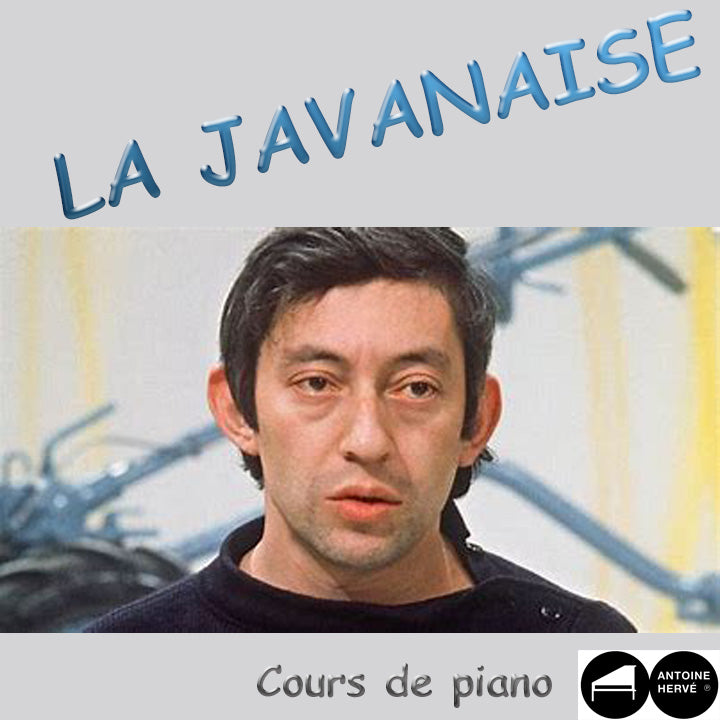 La Javanaise - ValseJazz - cours de piano débutant