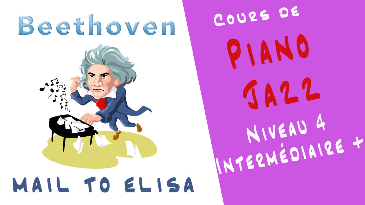 Mail To Elisa - Cours de piano jazz débutant & Intermédiaire