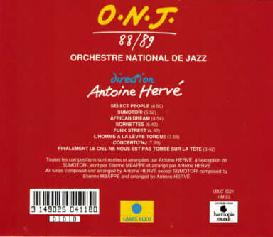 AFRICAN DREAM - Orchestre National de Jazz - 89