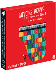 The Jazz Lesson BOX SET "THE PIANISTS" 6 DVDs or VOD|La Leçon de Jazz en coffret ou VOD "LES PIANISTES" 6 DVDs