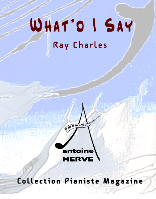 WHAT'D I SAY- Cours de Piano par Antoine Hervé