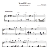 BEAUTIFUL LOVE -Piano Lesson by Antoine Herve|BEAUTIFUL LOVE - Cours de Piano par Antoine Hervé