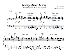 MERCY, MERCY, MERCY - Piano Lesson by Antoine Herve|MERCY, MERCY, MERCY - Cours de Piano par Antoine Hervé