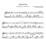 TEA FOR TWO- Piano Lesson by Antoine Herve|TEA FOR TWO - cours de piano jazz par Antoine Hervé