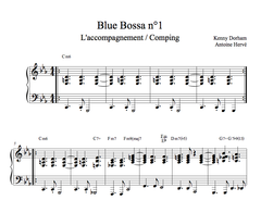 BLUE BOSSA - Piano Lesson by Antoine Herve|BLUE BOSSA - Cours de Piano par Antoine Hervé