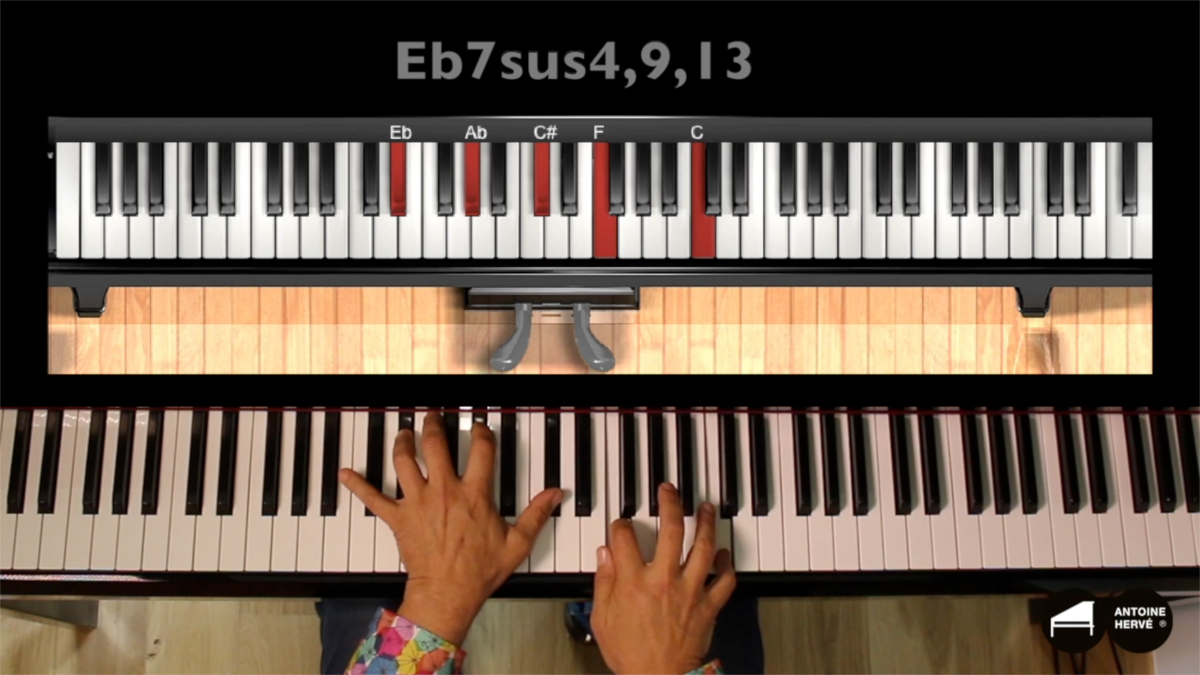 Lady Bird Rythme Lady Bird - Jazz Be-Bop Piano Lesson|Lady Bird cours de Piano Jazz Be ...