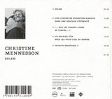 SOLEM - CD Christine Mennesson (contemporary music ensembles composer)|SOLEM - Album de Christine Mennesson (compositrice pour ensembles de musique contemporaine)