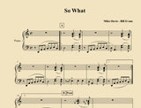 SO WHAT - Piano Lesson by Antoine Herve|SO WHAT - Cours de Piano par Antoine Hervé