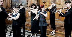 CHNOUFFI-FOUFFI - score for flute and/or recorders ensemble & jazztrio|CHNOUFFI-FOUFFI score pour ensemble de flûtes et/ou flûtes à bec et jazz trio