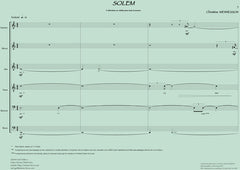 SOLEM - Score for Vocal Ensemble-Christine Mennesson|SOLEM - Partition pour ensemble vocal contemporain de Christine Mennesson