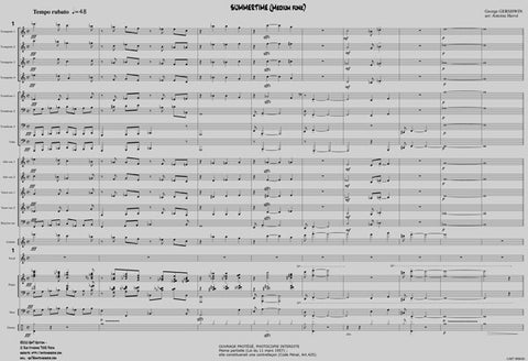 SUMMERTIME Funk - G.Gershwin - Score et Parties pour big-band